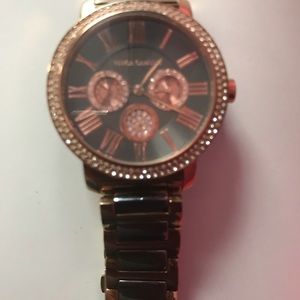 Vince Camuto rose gold watch